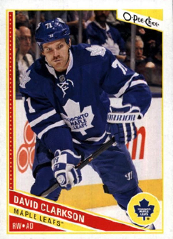 NHL 2013-14 O-Pee-Chee - No 609 - David Clarkson