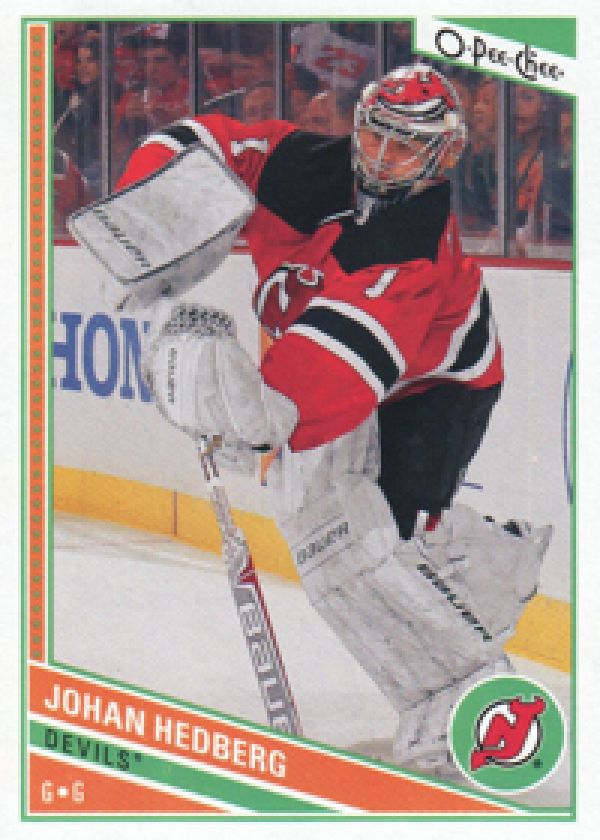 NHL 2013-14 O-Pee-Chee - No 312 - Johan Hedberg