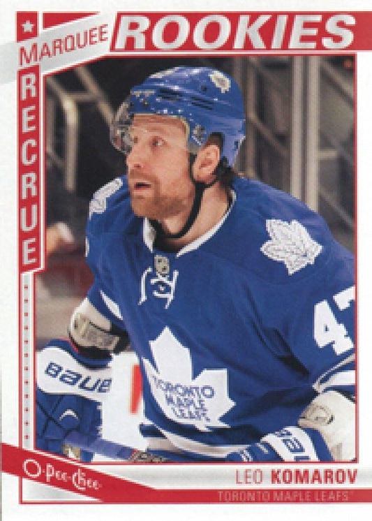 NHL 2013-14 O-Pee-Chee - No 522 - Leo Komarov