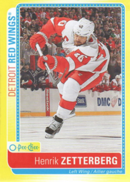 NHL 2013-14 O-Pee-Chee Stickers - No S-HZ - Henrik Zetterberg