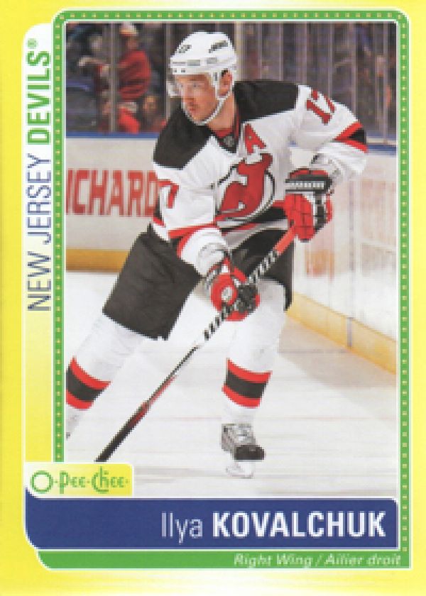 NHL 2013-14 O-Pee-Chee Stickers - No S-IK - Ilya Kovalchuk