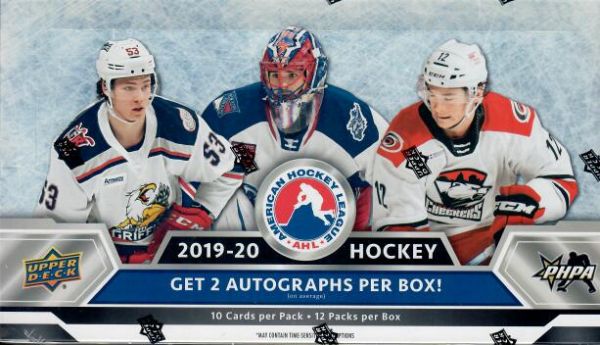 NHL/AHL 2019-20 Upper Deck AHL Hobby - Box