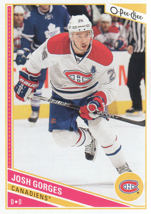 NHL 2013-14 O-Pee-Chee - No 241 - Josh Gorges