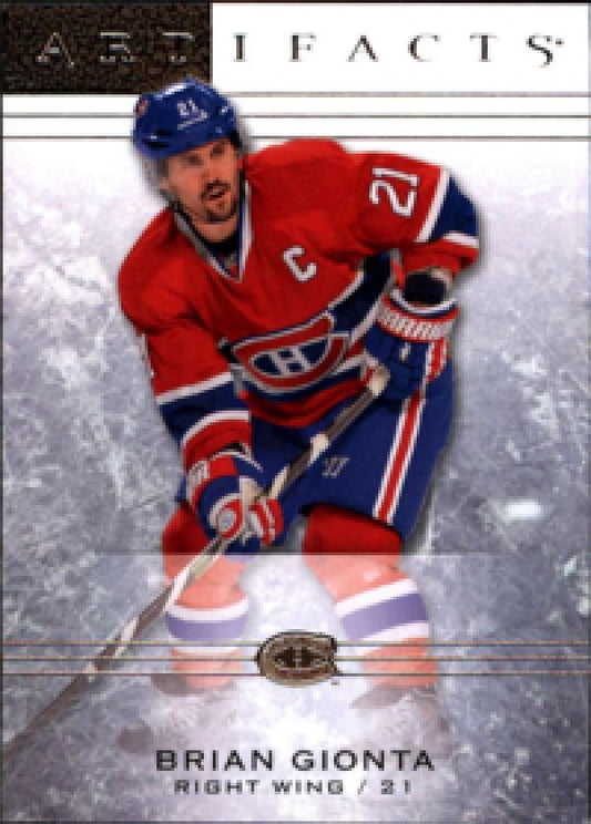 NHL 2014-15 Artifacts - No 93 - Brian Gionta