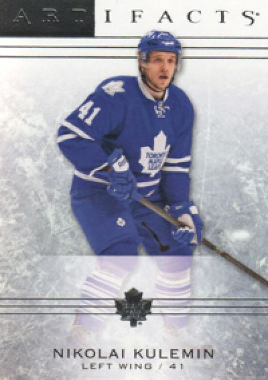 NHL 2014-15 Artifacts - No 100 - Nikolai Kulemin