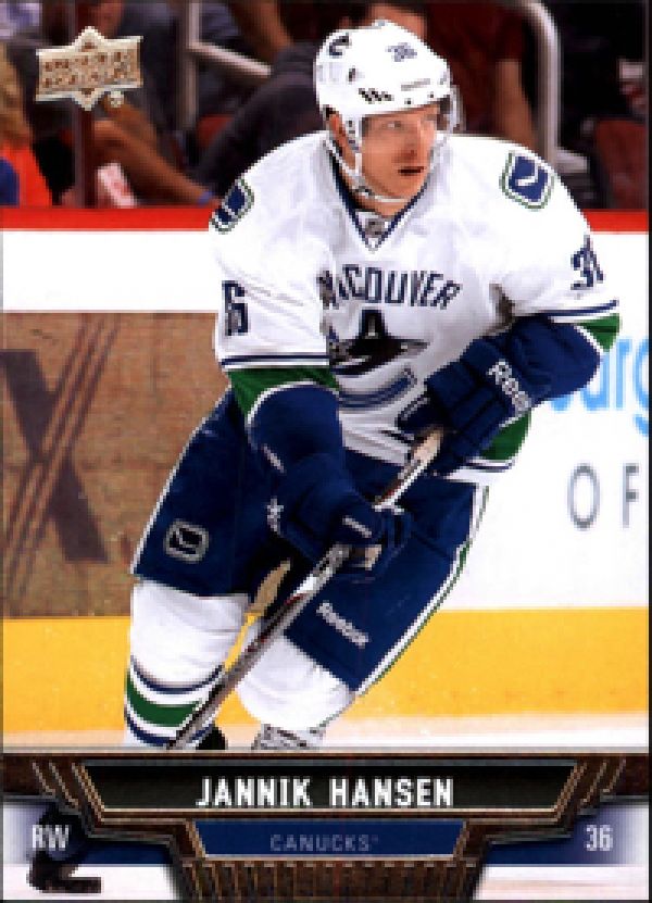 NHL 2013-14 Upper Deck - No 197 - Jannik Hansen