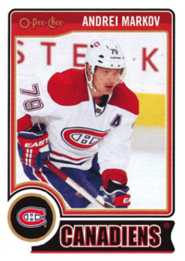 NHL 2014-15 O-Pee-Chee - No 72 - Andrei Markov