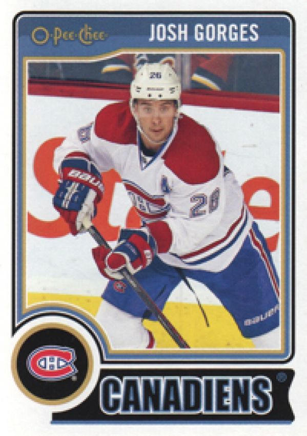 NHL 2014-15 O-Pee-Chee - No 155 - Josh Gorges