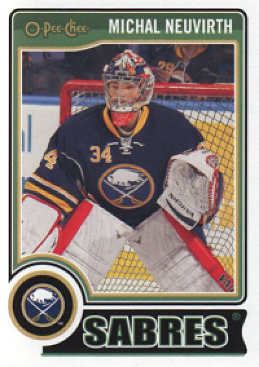 NHL 2014-15 O-Pee-Chee - No. 312 - Michael Neuvirth