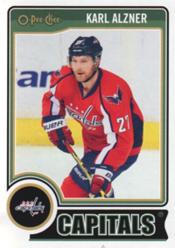 NHL 2014-15 O-Pee-Chee - No. 355 - Karl Alzner