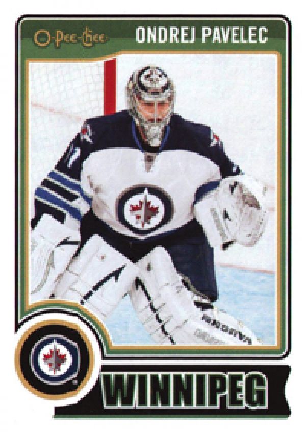 NHL 2014-15 O-Pee-Chee - No 371 - Ondrej Pavelec