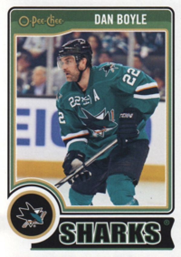 NHL 2014-15 O-Pee-Chee - No 376 - Dan Boyle