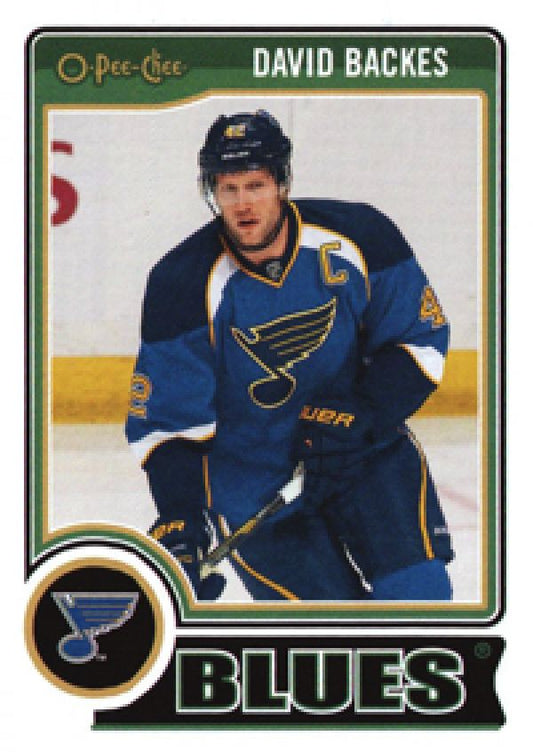 NHL 2014-15 O-Pee-Chee 393 - David Backes