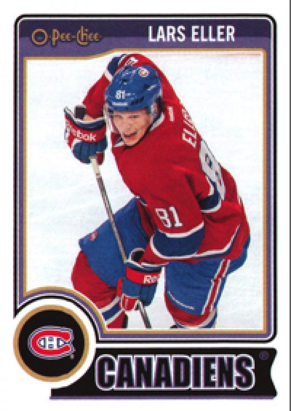 NHL 2014-15 O-Pee-Chee - No 415 - Lars Eller