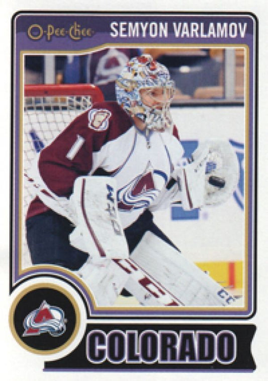 NHL 2014-15 O-Pee-Chee - No 426 - Semyon Varlamov