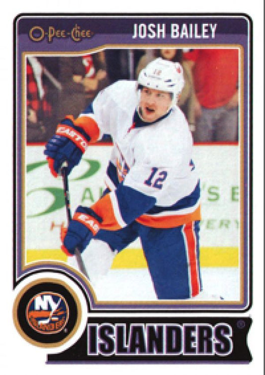 NHL 2014-15 O-Pee-Chee - No 475 - Josh Bailey