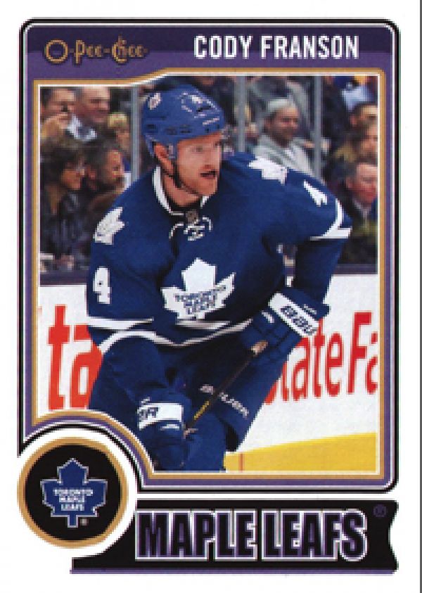 NHL 2014-15 O-Pee-Chee - No 492 - Cody Franson