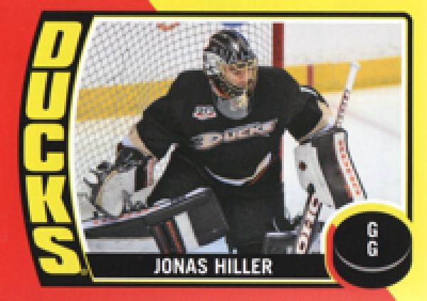 NHL 2014-15 O-Pee-Chee Stickers - No ST-39 - Jonas Hiller