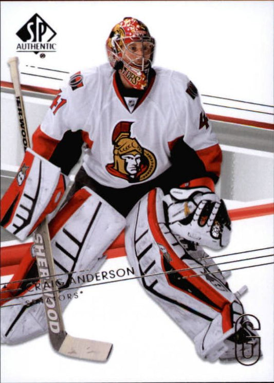 NHL 2014-15 SP Authentic - No 105 - Craig Anderson