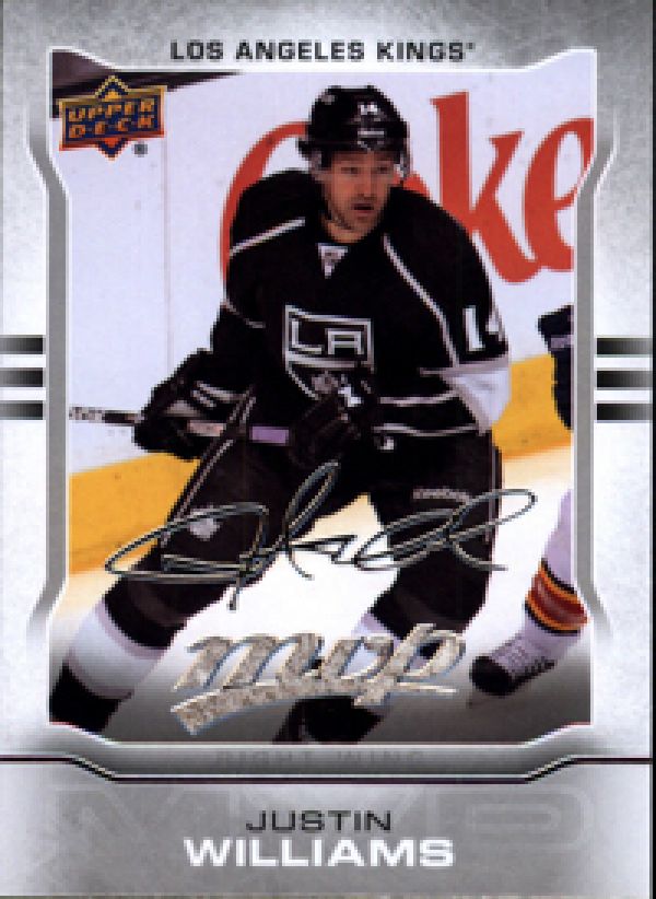 NHL 2014-15 Upper Deck MVP Silver Script - No. 42 - Justin Williams