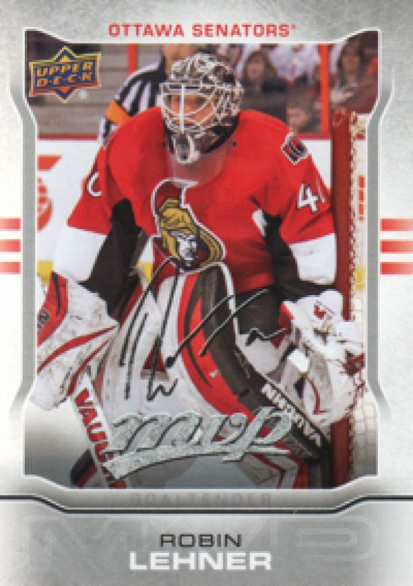 NHL 2014-15 Upper Deck MVP Silver Script - No 68 - Robin Lehner