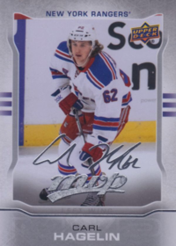 NHL 2014-15 Upper Deck MVP Silver Script - No 171 - Carl Hagelin