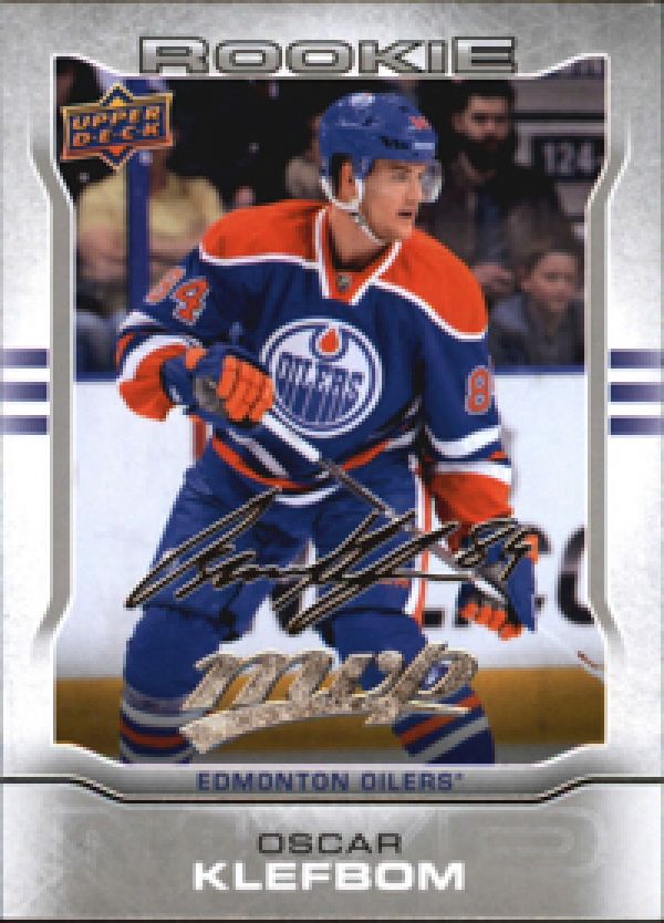 NHL 2014-15 Upper Deck MVP Silver Script - No 191 - Oscar Klefbom