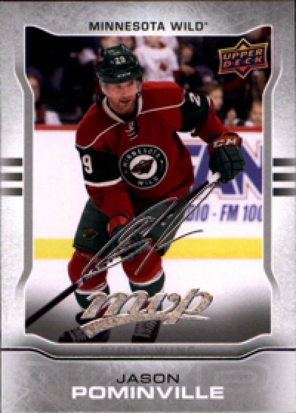 NHL 2014-15 Upper Deck MVP Silver Script - No 218 - Jason Pominville