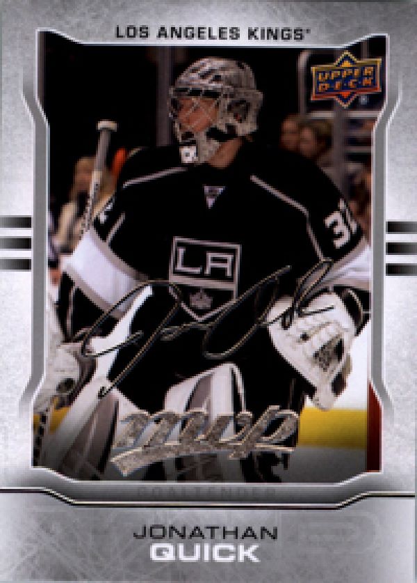 NHL 2014-15 Upper Deck MVP Silver Script - No 223 - Jonathan Quick