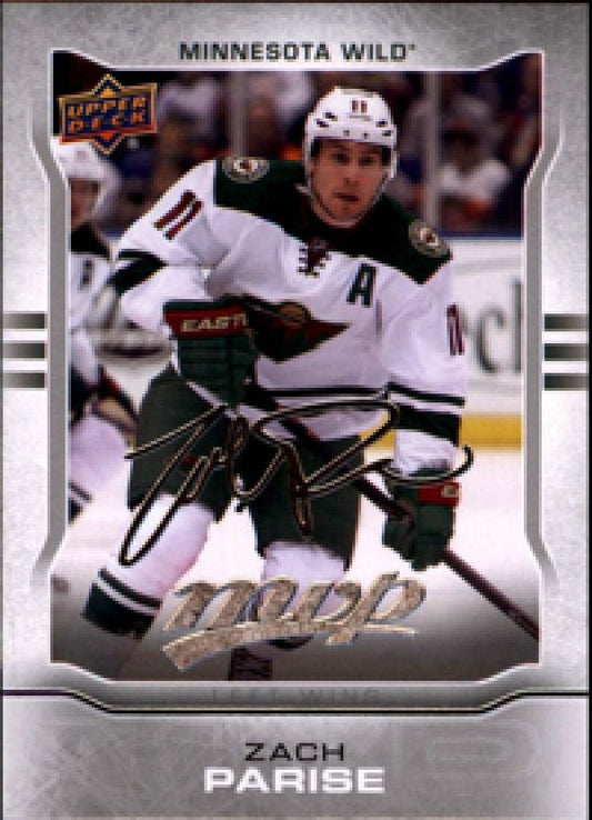 NHL 2014-15 Upper Deck MVP Silver Script - No. 236 - Zach Parise