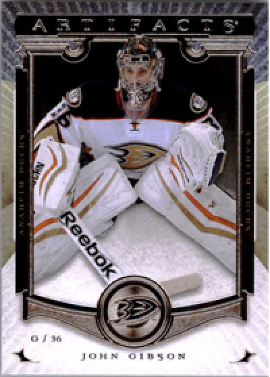 NHL 2015-16 Artifacts - No 5 - John Gibson