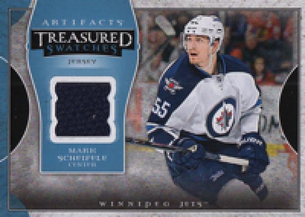 NHL 2015-16 Artifacts Treasured Swatches Jerseys Blue - No TS-MS - Mark Scheifele