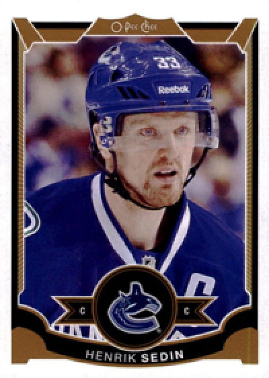 NHL 2015-16 O-Pee-Chee - No 414 - Henrik Sedin