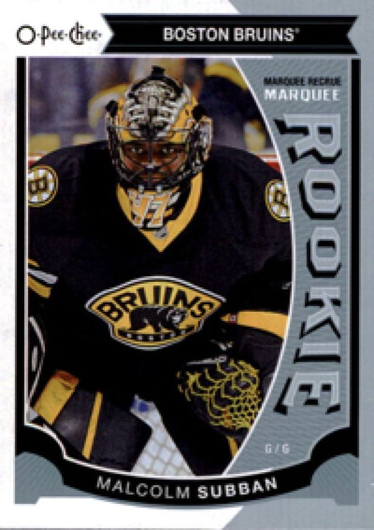 NHL 2015-16 O-Pee-Chee - No 502 - Malcolm Subban