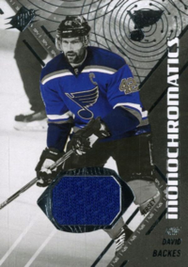 NHL 2015-16 SPx Monochromatics - No M-DB - David Backes