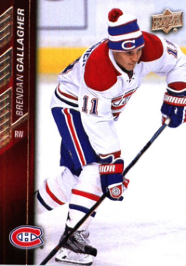 NHL 2015-16 Upper Deck - No. 357 - Brendan Gallagher