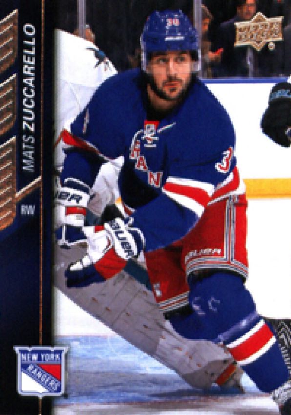 NHL 2015-16 Upper Deck - No. 383 - Mats Zuccarello