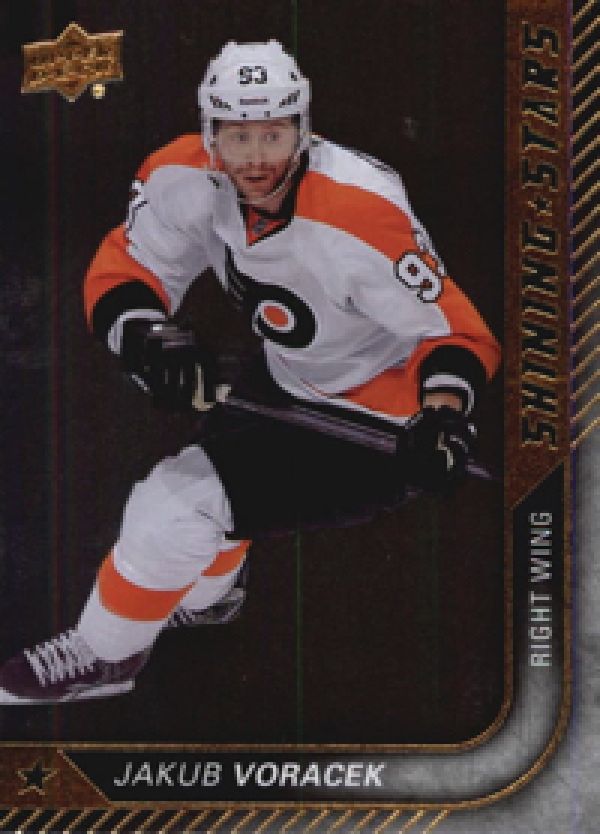 NHL 2015-16 Upper Deck Shining Stars - No SS-35 - Jakub Voracek