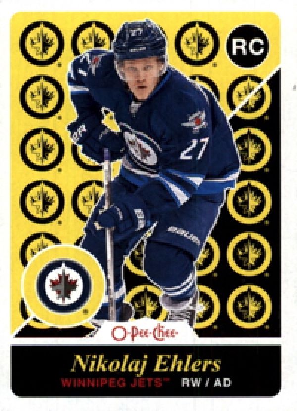 NHL 2015-16 O-Pee-Chee Update Retro - No U12 - Nikolaj Ehlers