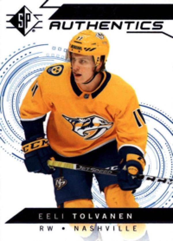 NHL 2018-19 SP Blue - No 112 - Eeli Tolvanen