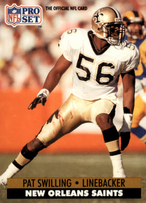 NFL 1991 ProSet - No 241 - Pat Swilling