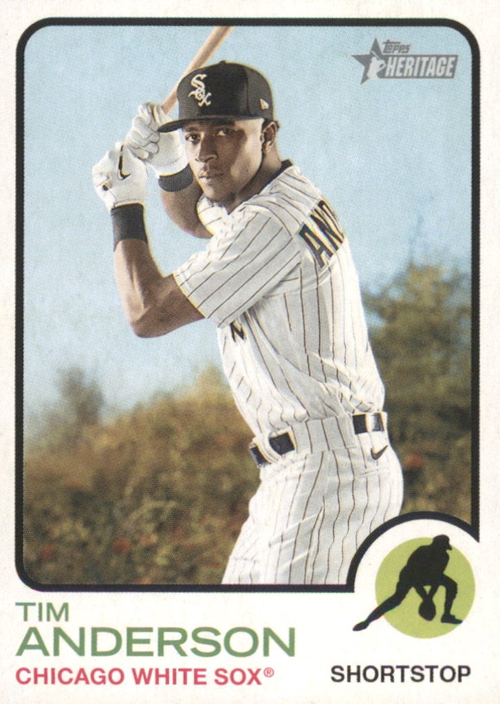 MLB 2022 Topps Heritage - No 241 - Tim Anderson