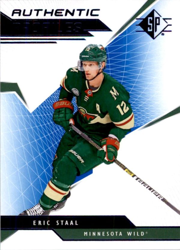 NHL 2018-19 SP Authentic Profiles Blue - No AP-ES - Eric Staal