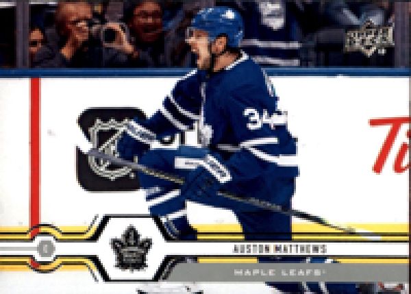 NHL 2019-20 Upper Deck - No 1 - Auston Matthews