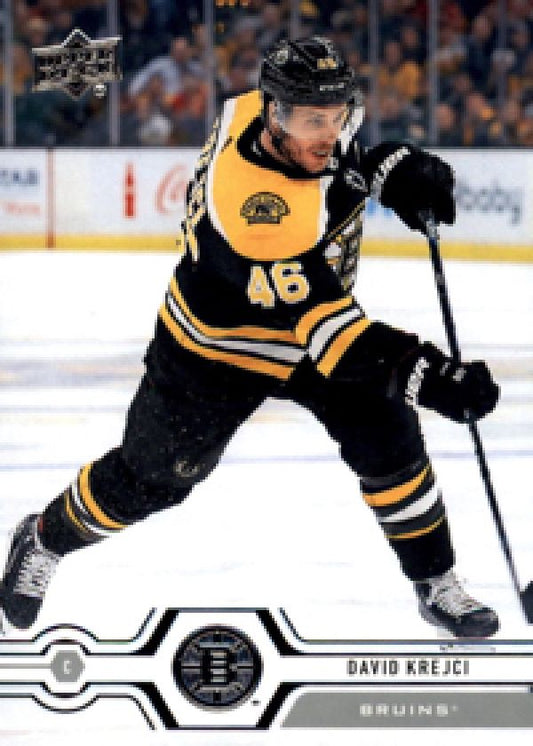 NHL 2019-20 Upper Deck - No 11 - David Krejci