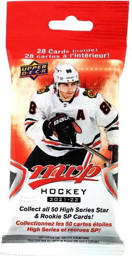 NHL 2021-22 Upper Deck MVP Fat Pack