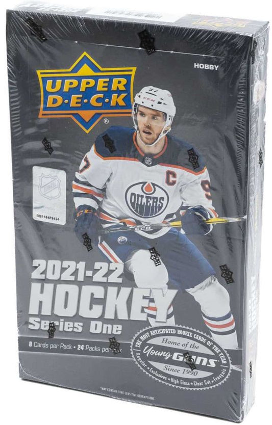 NHL 2021-22 Upper Deck Series 1 Hobby - Box