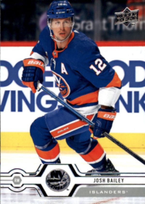 NHL 2019-20 Upper Deck - No 92 - Josh Bailey