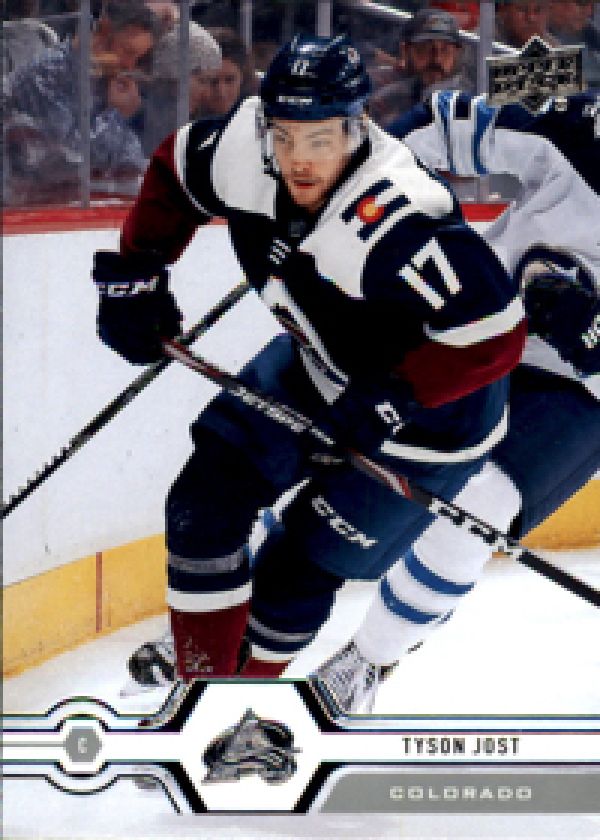 NHL 2019-20 Upper Deck - No 133 - Tyson Jost