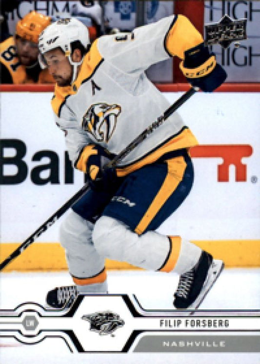 NHL 2019-20 Upper Deck - No 136 - Filip Forsberg